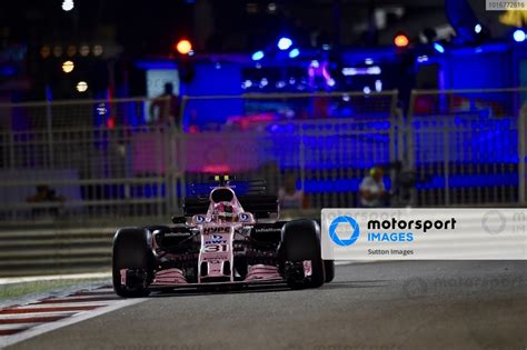 Esteban Ocon FRA Force India VJM10 At Formula One World Championship