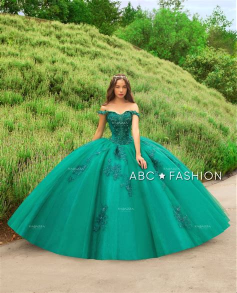 Green Quinceanera Dress By Ragazza Dv Quince Dresses Green