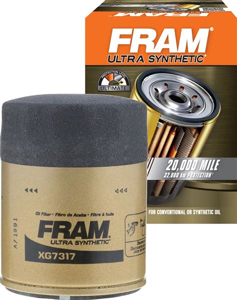 Pack Fram Ultra Synthetic Oil Filter Xg Walmart