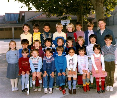 Photo De Classe CP 1983 1984 De 1984 Ecole Mulsant Roanne