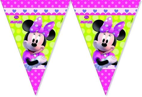 Vlaggenlijn Mini Mouse Disney Verjaardag Verjaardagsfeest