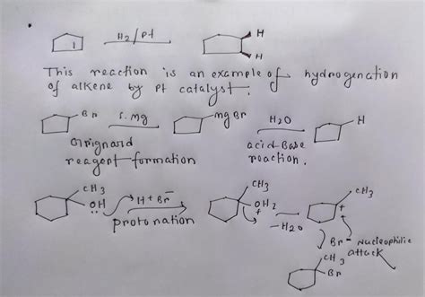 Solved Provide The Missing Products Reagents Or Starting Material In