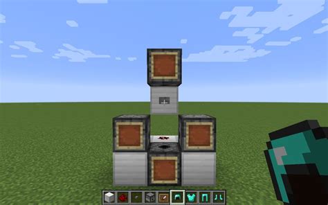 How To Make An Automatic Armor Equiper In Minecraft Bc Guides