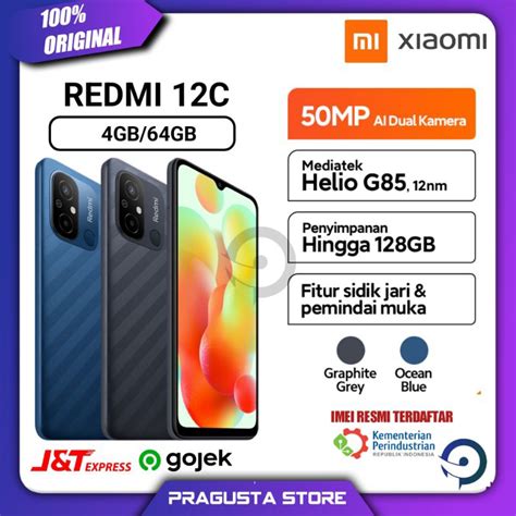 Jual Redmi C Gb Gb Garansi Resmi Indonesia No Repack Segel