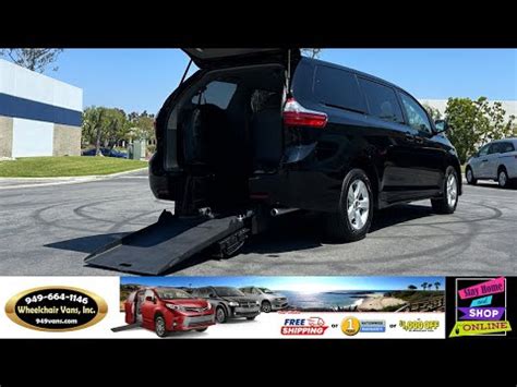 For Sale Toyota Sienna Braunability Manual Fold Out Ramp Rear