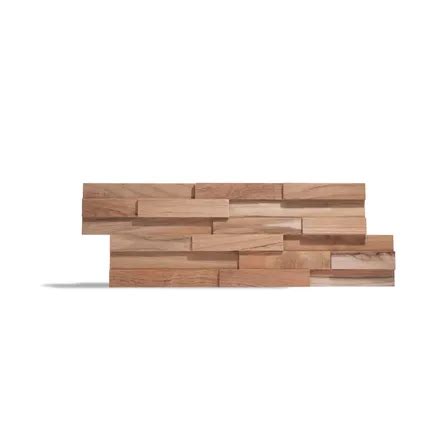 Plaquette De Parement En Bois Klimex Ultrawood Firenze Teck Fsc M