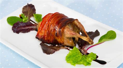 Codorniz Al Horno Con Bacon Artesano