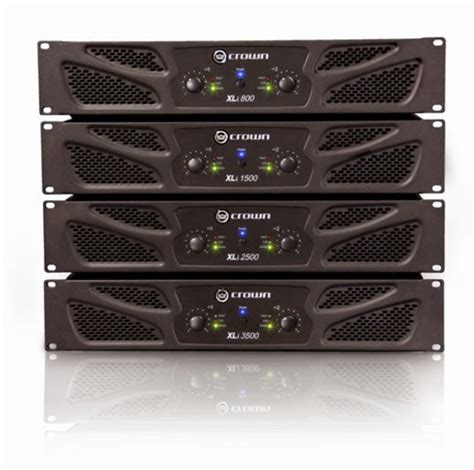 XLi 3500 Crown Audio Professional Power Amplifiers English