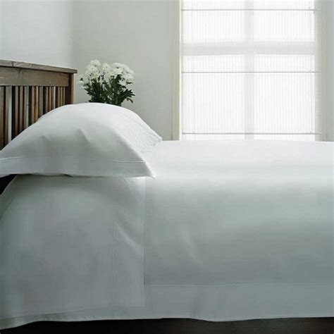 400tc Standard Pillowcase White Egyptian Cotton Sateen