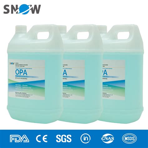 Hospital Medical Grade Disinfectant Cidex Opa Solution L Shape