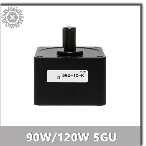 220V reduktor skrzynia biegów 90W 120W skrzynia biegów 5GU 1 500 2 7