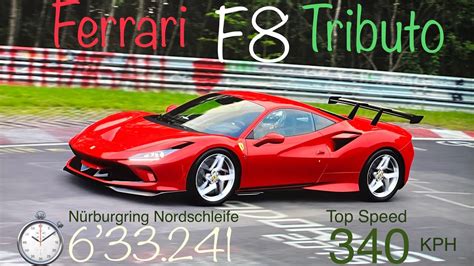 Gt Ferrari F Tributo N Rburgring Nordschleife Truly Racing