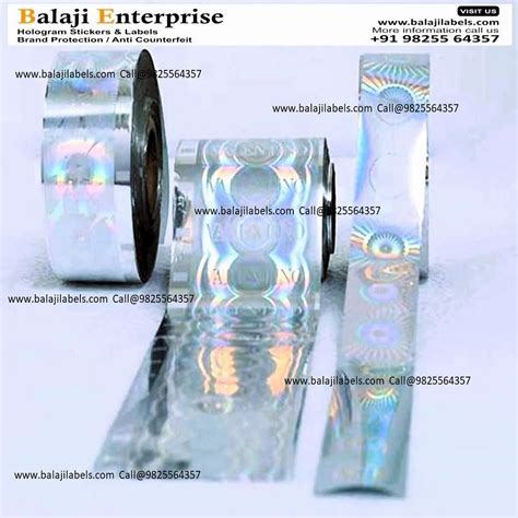 Polyester Hot Stamping Hologram At Rs 10 Piece In Ahmedabad ID 2853146682062