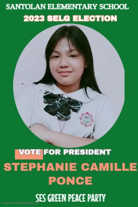 Copy Of High School Student Council Election Poster Template Postermywall