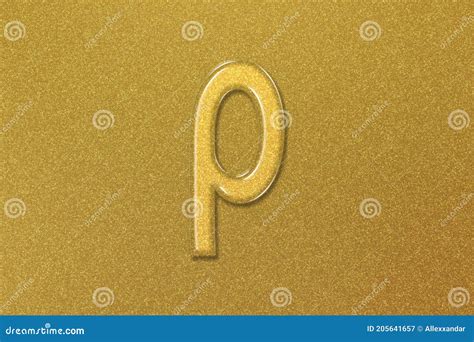 Signe De Rho Symbole De L Alphabet Grec De Lettre De Rho Image Stock