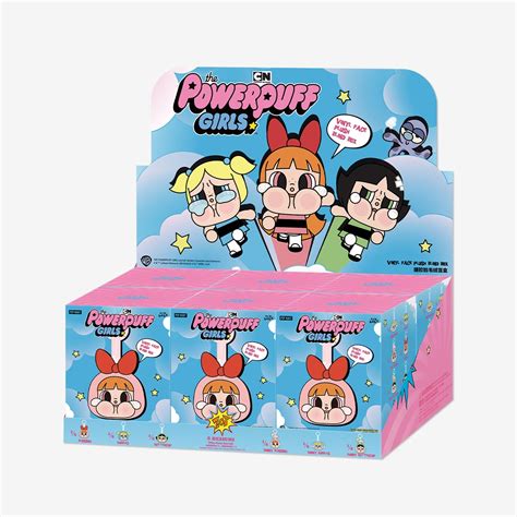 Popmart Crybaby Powerpuff Girls Series Vinyl Face Plush Blind Box