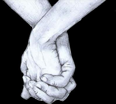 interlocked hands sketch wallpaperscom