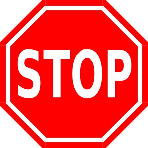 Stop Sign Miguel S Nchez Hi Free Images At Clker Vector Clip