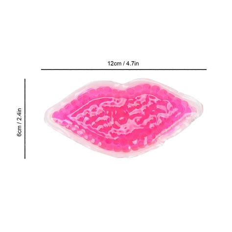 Lip Ice Gel Pack Hot Cold Compress Multipurpose Therapy Pack For Toothache Headache SwellingPink