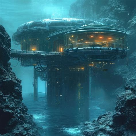 Premium Ai Image Oceanic Eden A Peek Into The Future Of Underwater