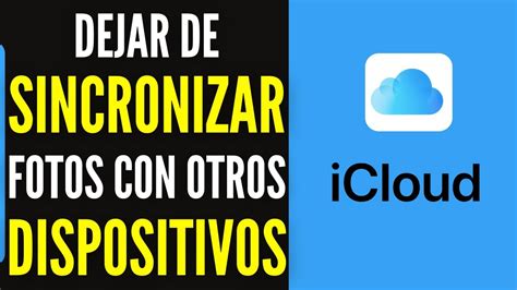 Cómo DEJAR de SINCRONIZAR FOTOS en iCloud con OTROS DISPOSITIVOS 2024