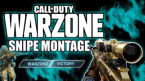 Warzone Sniper Montage YouTube