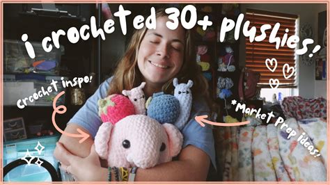 Everything I Crocheted In A Week Crochet Inspo Market Prep Ideas