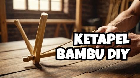 Diy Slingshot Ketapel Bambu Mudah Dibuat Youtube