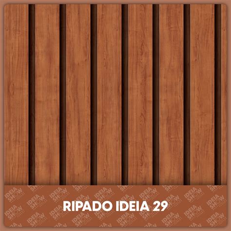 Papel De Parede Adesivo Madeira Ripada Lavável Personalizado