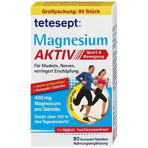 Tetesept Magnesium Aktiv Tabletten