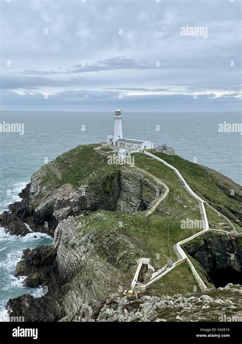 South Stack Lighthouse Stock Photo - Alamy