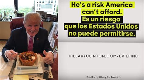 Cinco De Mayo Pandering Trump Eats Taco Bowl Clinton Releases