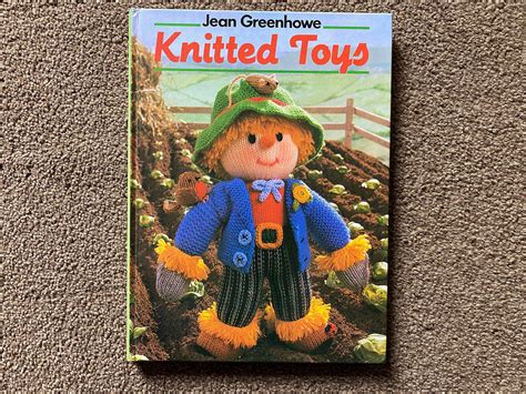 Jean Greenhowe S Knitted Toys Hardback Book Etsy Uk Knitted