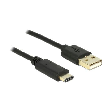 Delock Delock Kabel Usb Typ A Stecker Usb Type C M Schwarz