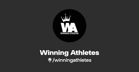 Winning Athletes Twitter Instagram Tiktok Linktree