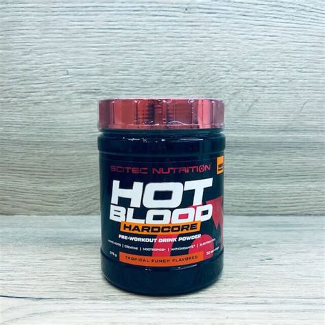 Scitec Hot Blood Hardcore G Sixpack Lt PRE WORKOUT