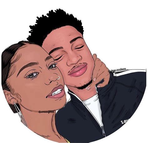 Pin By Kαmílα On Xᴏxᴏ ᴄᴏᴜᴘʟᴇs ᴄᴀᴛʀᴏᴏɴ Black Girl Art Black Couple