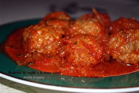 Boulette de viande à la sauce tomate la meilleure