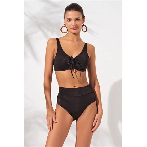 Pierre Cardin Minimizer Bikini Siyah U14319001 MayoCenneti