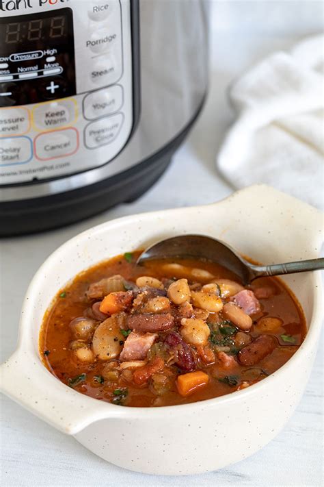 Instant Pot 15 Bean Soup Pressure Cooking Today™