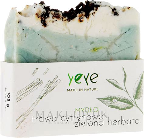 Yeye Natural Lemongrass And Green Tea Soap Natural Soap 100