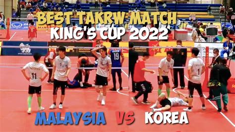 Malaysia Vs Korea Regu 2 Kings Cup 2022 Youtube