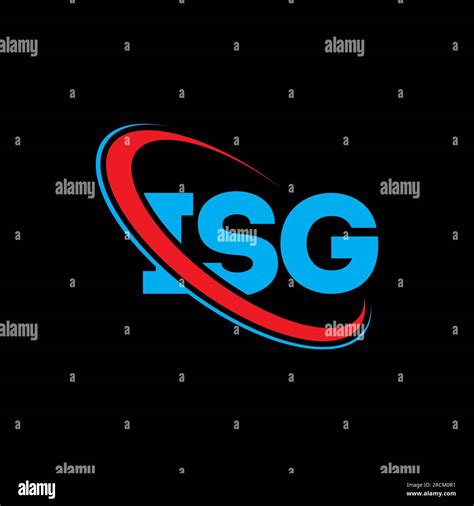 ISG logo. ISG letter. ISG letter logo design. Initials ISG logo linked with circle and uppercase ...