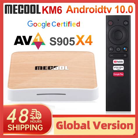 Mecool Km Deluxe Amlogic S X Smart Tv Box Android Gb Gb