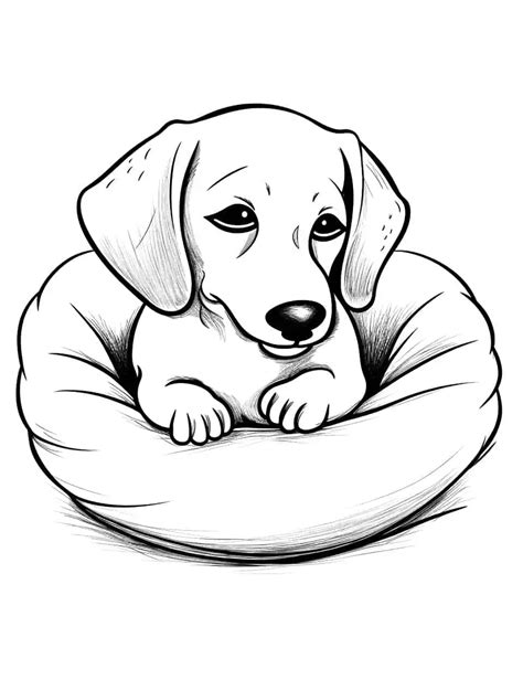 75 Dog Coloring Pages Printable Cute Sheets