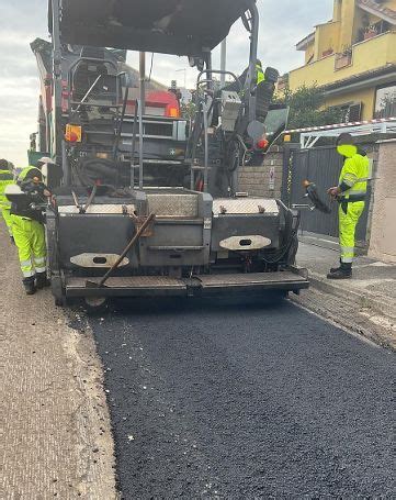 Ladispoli Al Via I Lavori Di Asfaltatura In Via Delle Rose E Via Delle