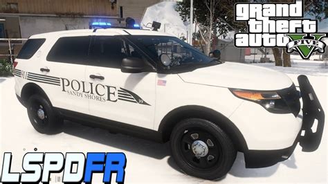 GTA 5 Live PD Sandy Shores Police Snow Patrol LSPDFR NVE YouTube