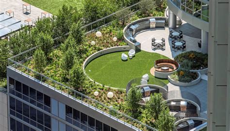 465 North Park Amenity Spaces Landscape Design Chicago