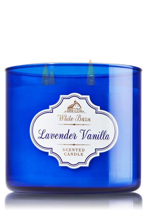 Lavender Vanilla 3 Wick Candle Home Fragrance Bath Body Works