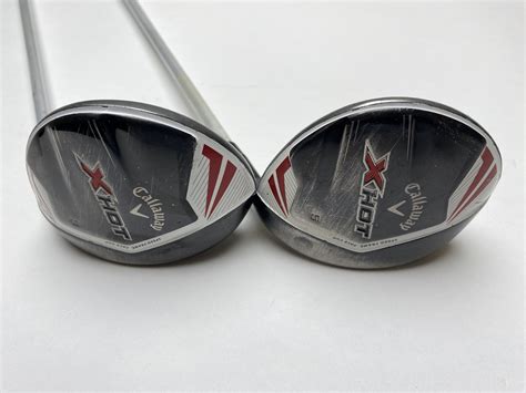 Callaway 2013 X Hot 3 5 Fairway Wood Set 15 18 Project X PXv Regular RH SidelineSwap